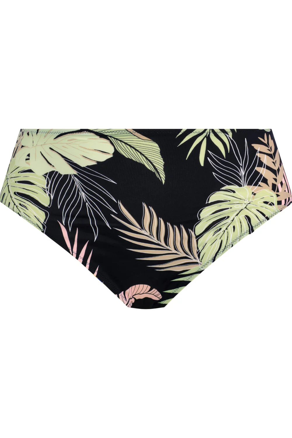 Elomi Tropical Retreat Mid Rise Swim Brief, Black (ES8901972) - Image 5