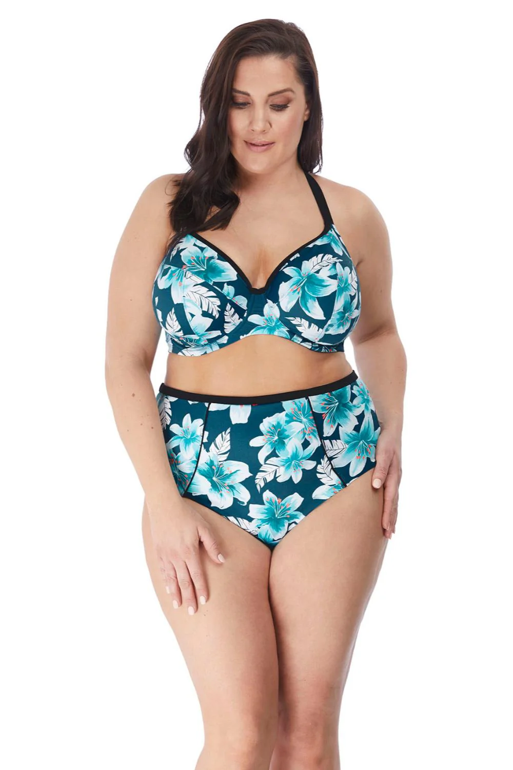 Elomi Island Lily High Rise Swim Brief ES7225 - Image 3